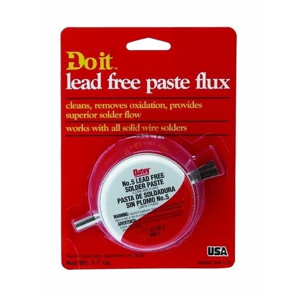 Oatey Do it No. 5 Leadfree Paste Flux 362492 Zoro
